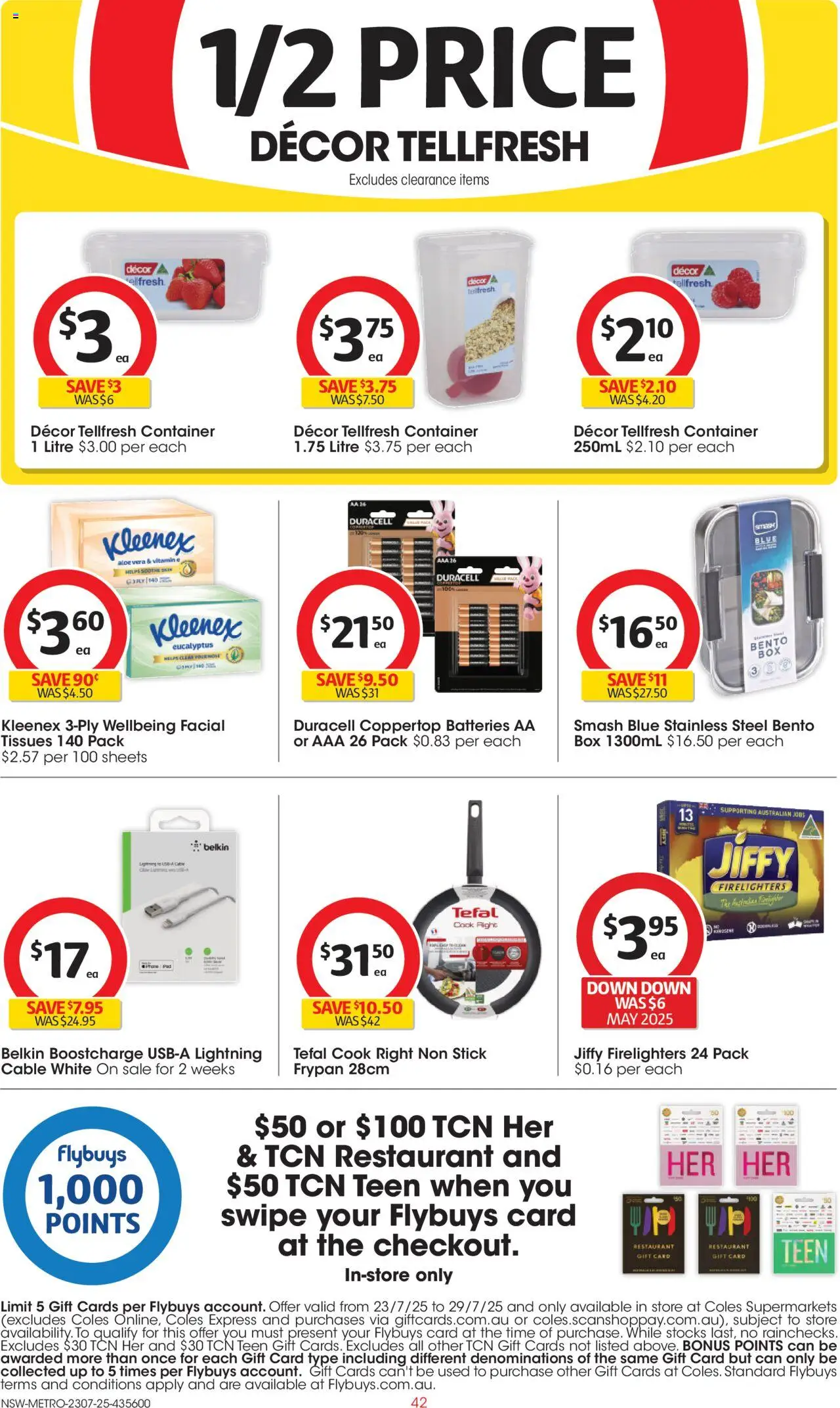 Coles Catalogue NSW - page 42- valid from 23/07/2025