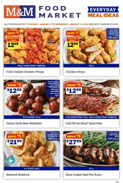 Preview M&M Food Market weekly flyer / circulaire valid from Jan 8, 2026