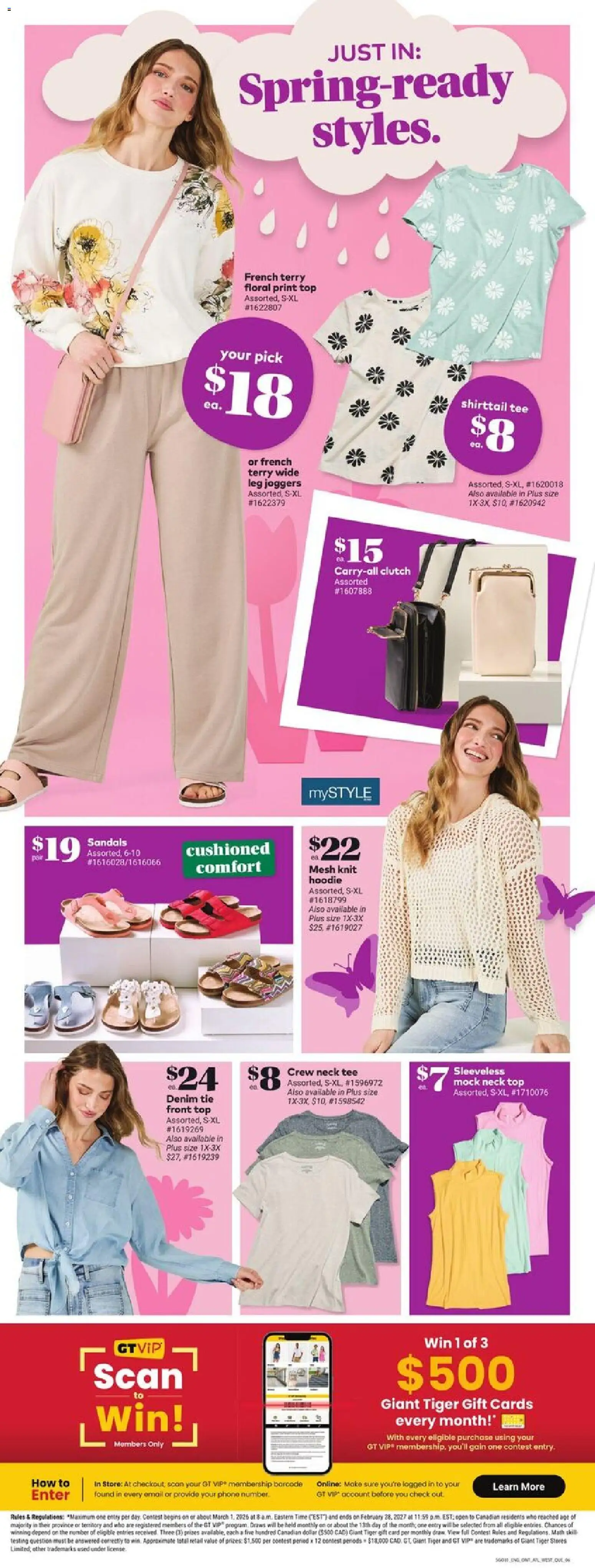 Giant Tiger weekly flyer / circulaire - page 8- valid from Mar 4, 2026