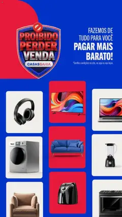 Pré-visualização Casas Bahia promoções válida a partir de 31/08/2025