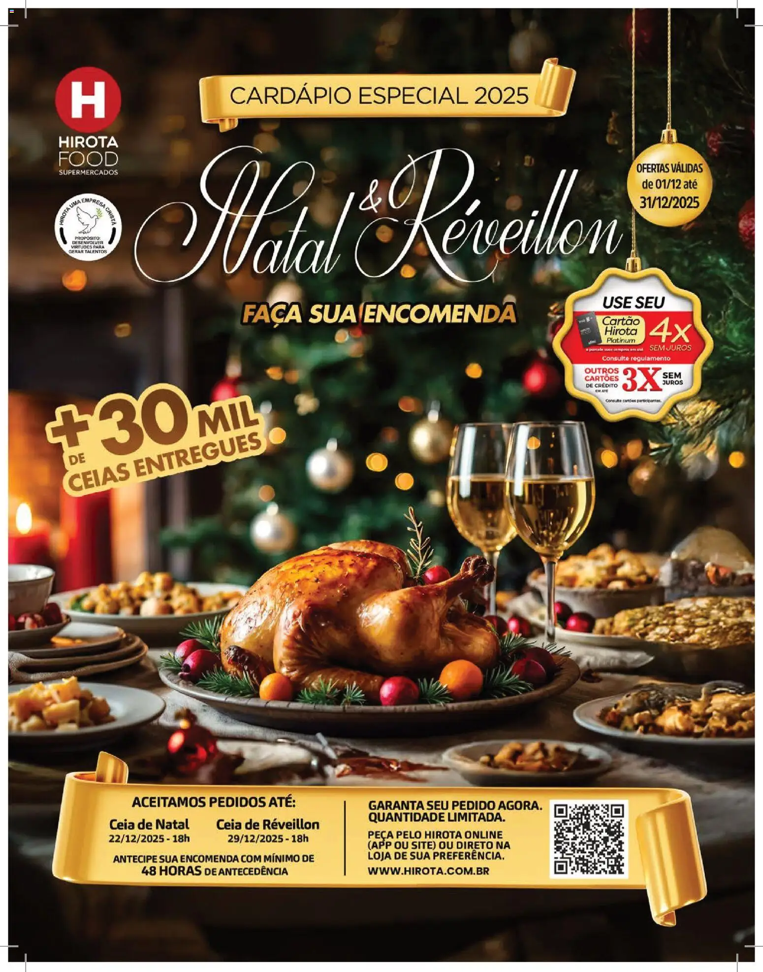 Hirota Food - Ofertas Cardápio Especial - página 1- válido a partir de 01/12/2025
