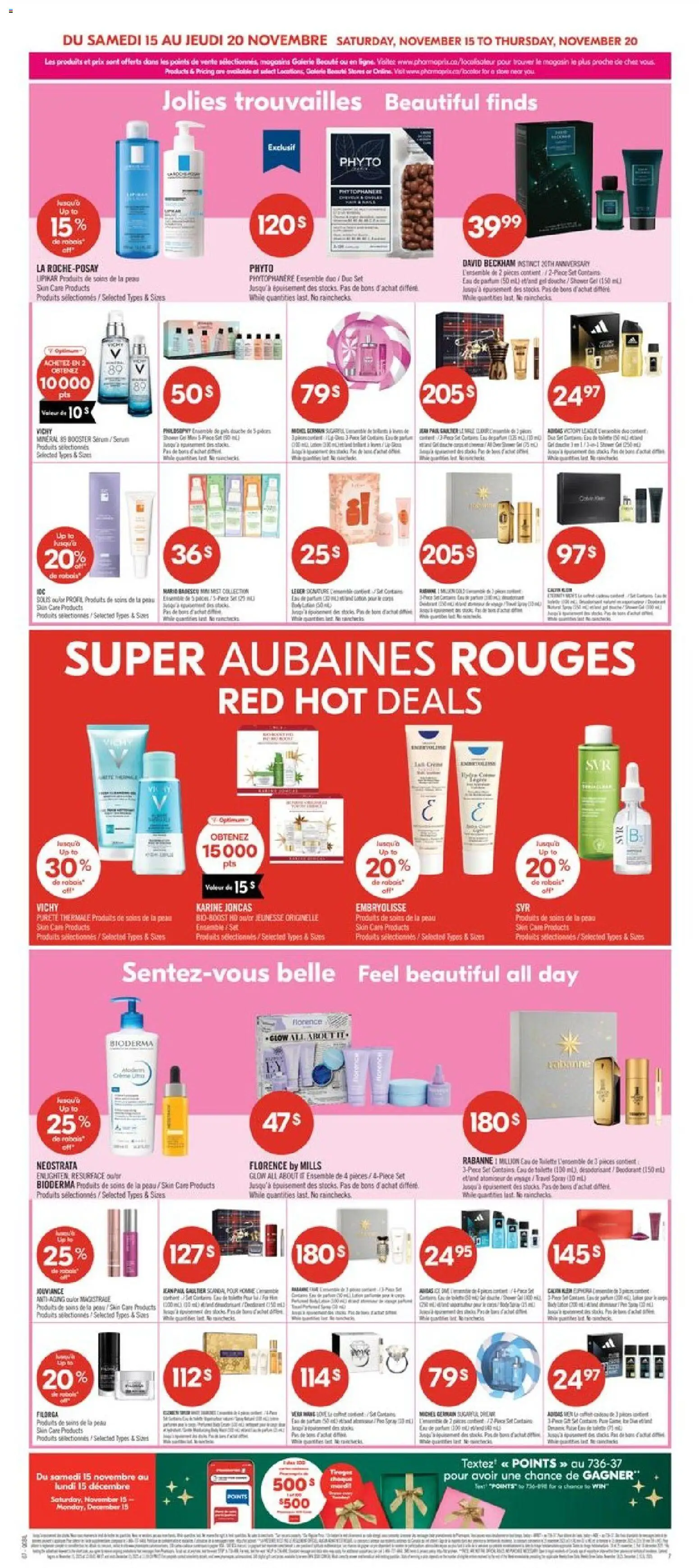 Pharmaprix weekly flyer / circulaire - page 11- valid from Nov 15, 2025