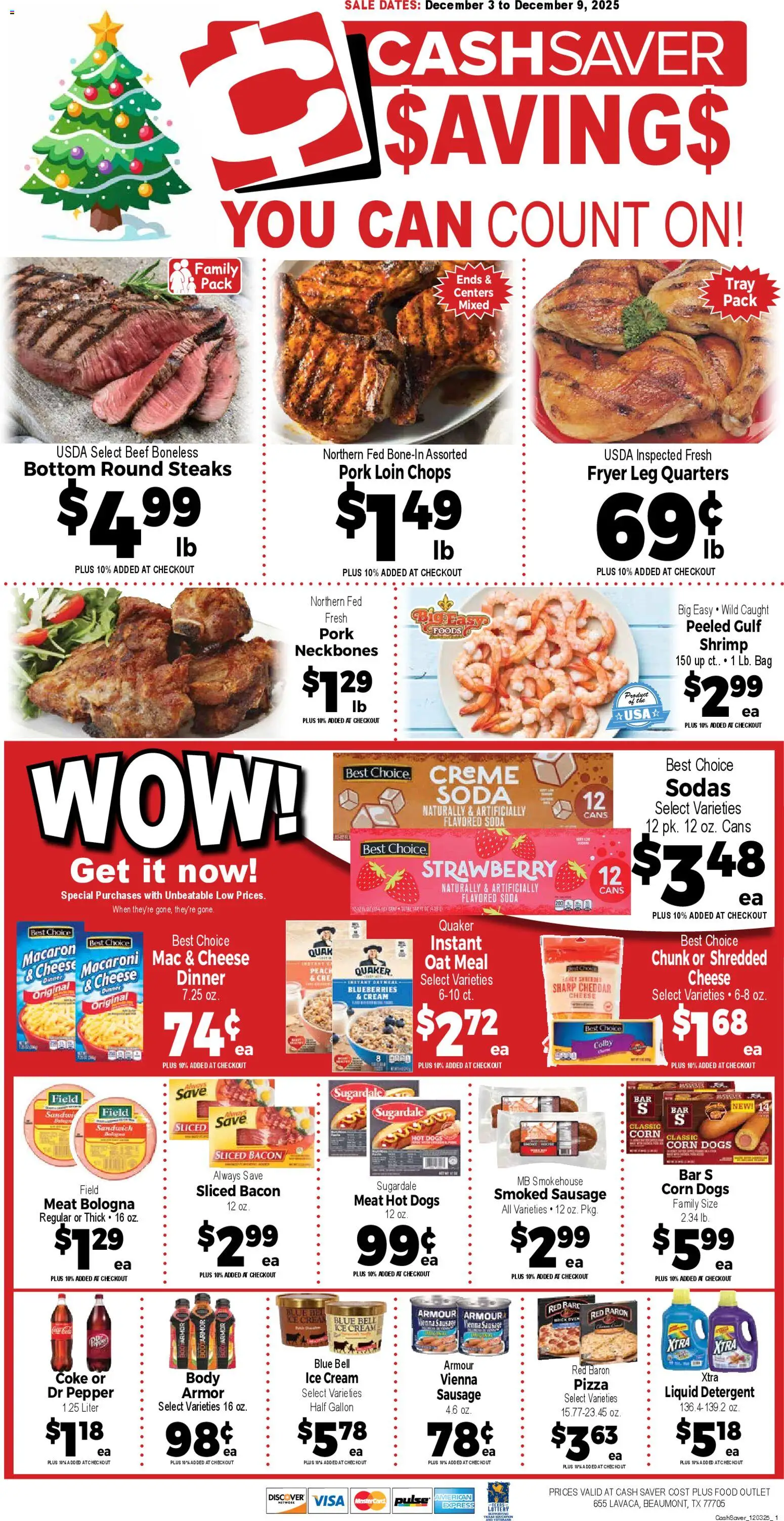 Market Basket Cash Saver - page 1- valid from 12/03/2025