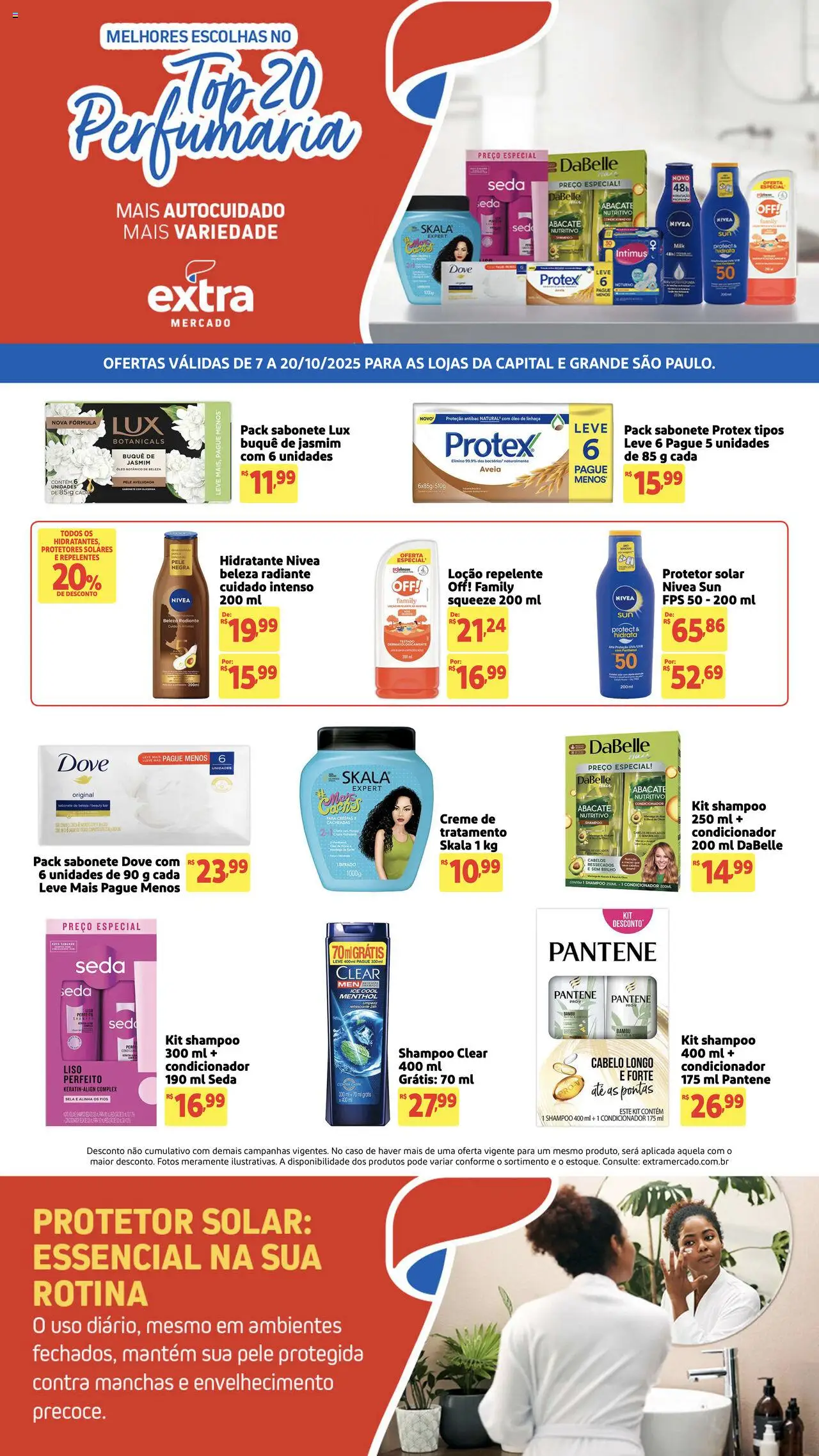 Extra - Ofertas de Mercado Perfumaria - página 1- válido a partir de 07/10/2025
