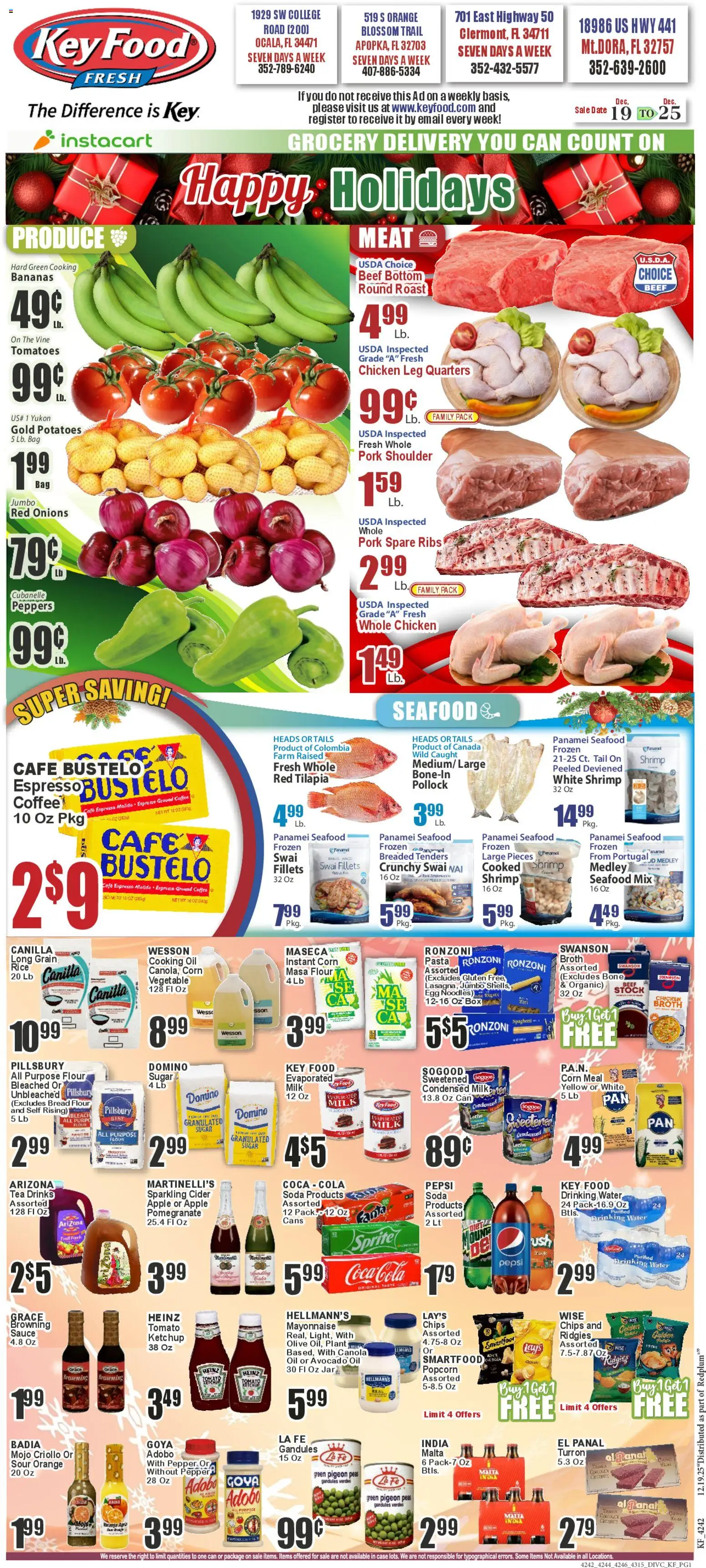 Food Universe Weekly Ad - page 1- valid from 12/19/2025