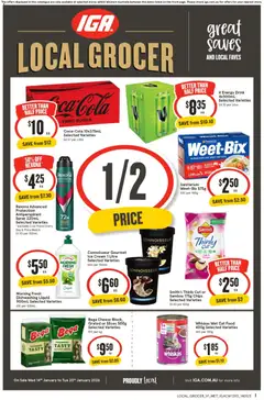 IGA catalogue preview - valid from 14/01/2026