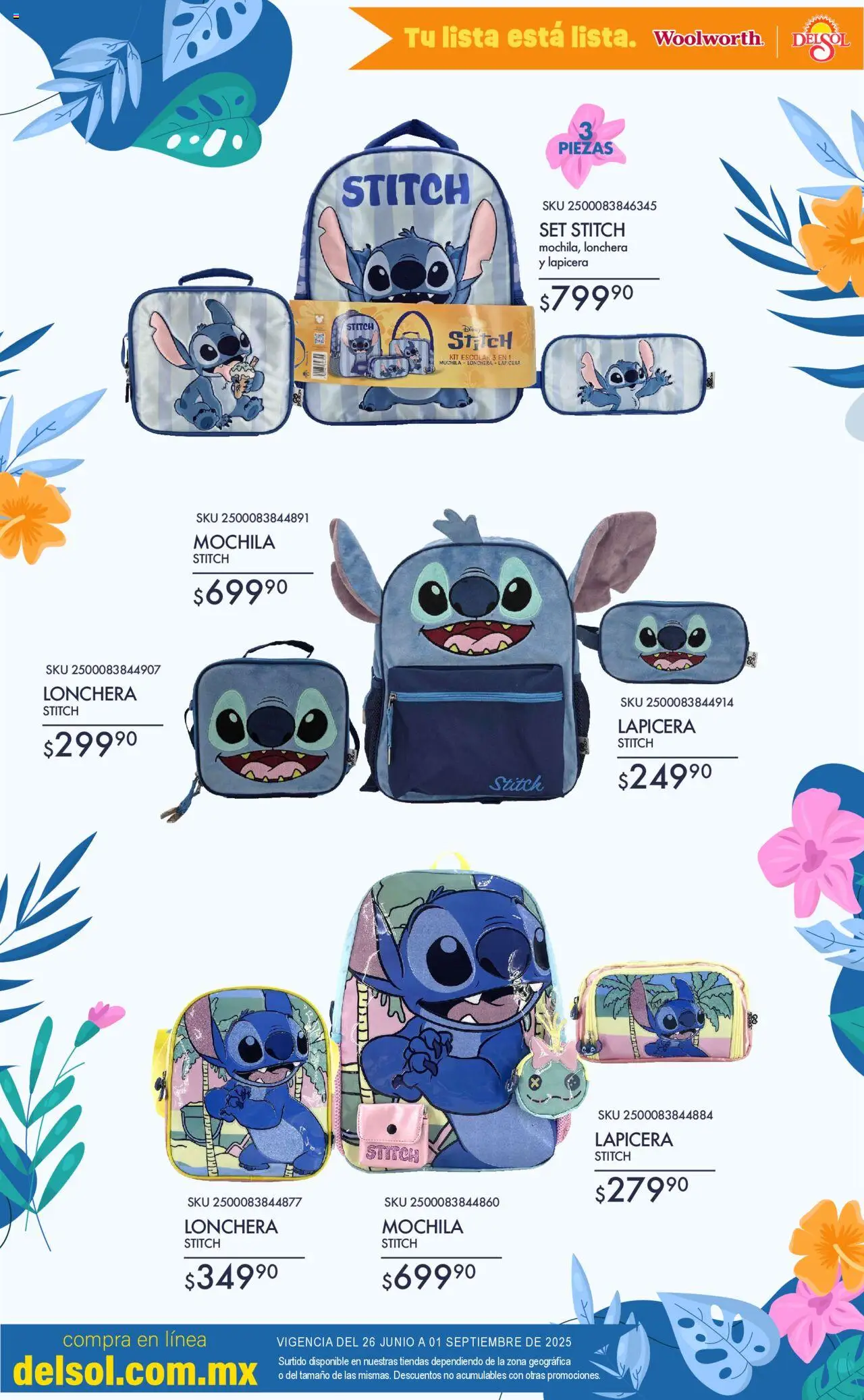 Del Sol y Woolworth catálogo Toda Tu Lista Está Lista En Tiendas - página 39- válido desde 26/06/2025