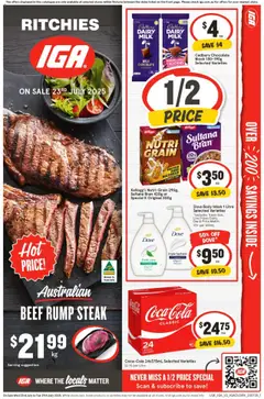 IGA catalogue preview - valid from 23/07/2025