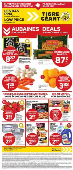 Preview Giant Tiger weekly flyer / circulaire valid from Aug 20, 2025