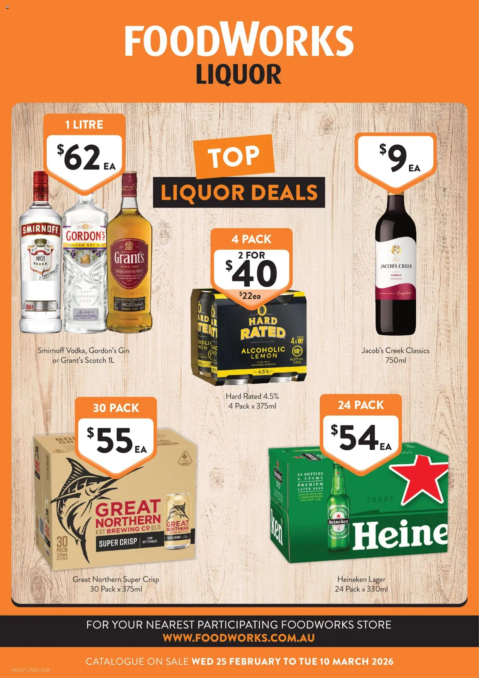 Foodworks Liquor VIC - page 1- valid from 25/02/2026