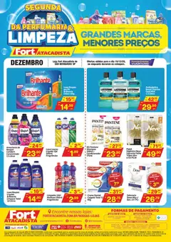 Pré-visualização Fort Atacadista - Ofertas Perfumaria e Limpeza válida a partir de 01/12/2025