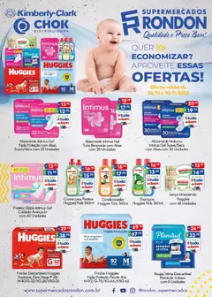 Pré-visualização Supermercados Rondon - Ofertas Kimberly-Clark válida a partir de 28/10/2025