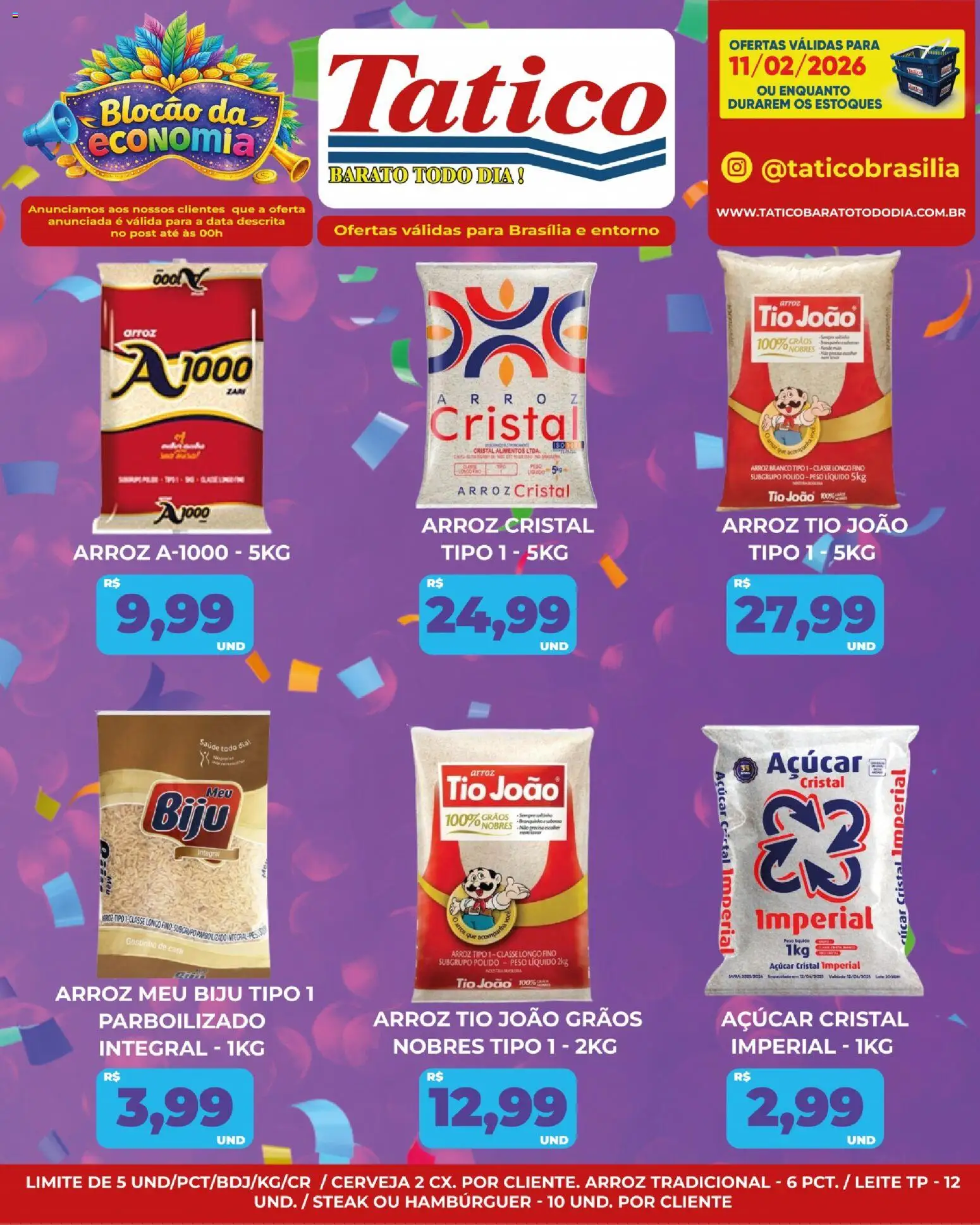 Tatico - Ofertas do Dia - página 1- válido a partir de 11/02/2026
