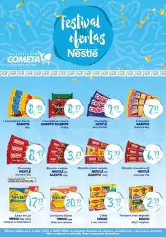 Pré-visualização Cometa Supermercados - Ofertas Nestlé válida a partir de 16/01/2026