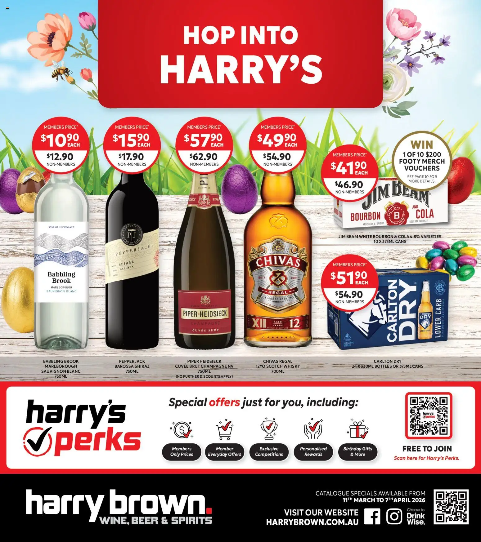 Harry Brown catalogue  - page 1- valid from 11/03/2026