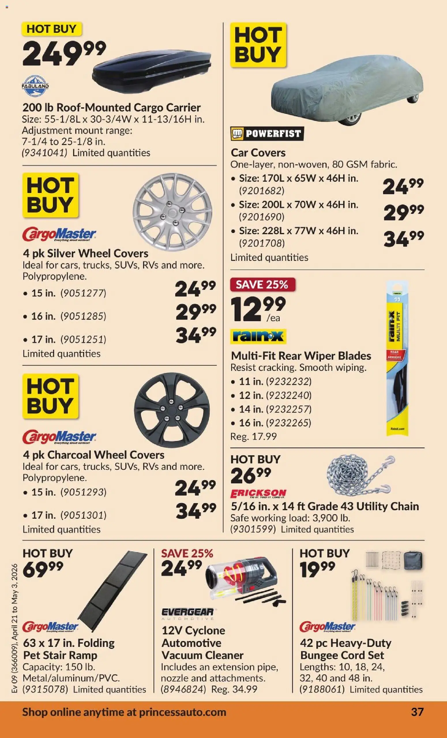 Princess Auto flyer - 2 Week Sale! - page 42- valid from Apr 21, 2026