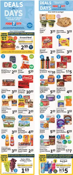 Preview Food City Weekly Ad valid from 01/28/2026