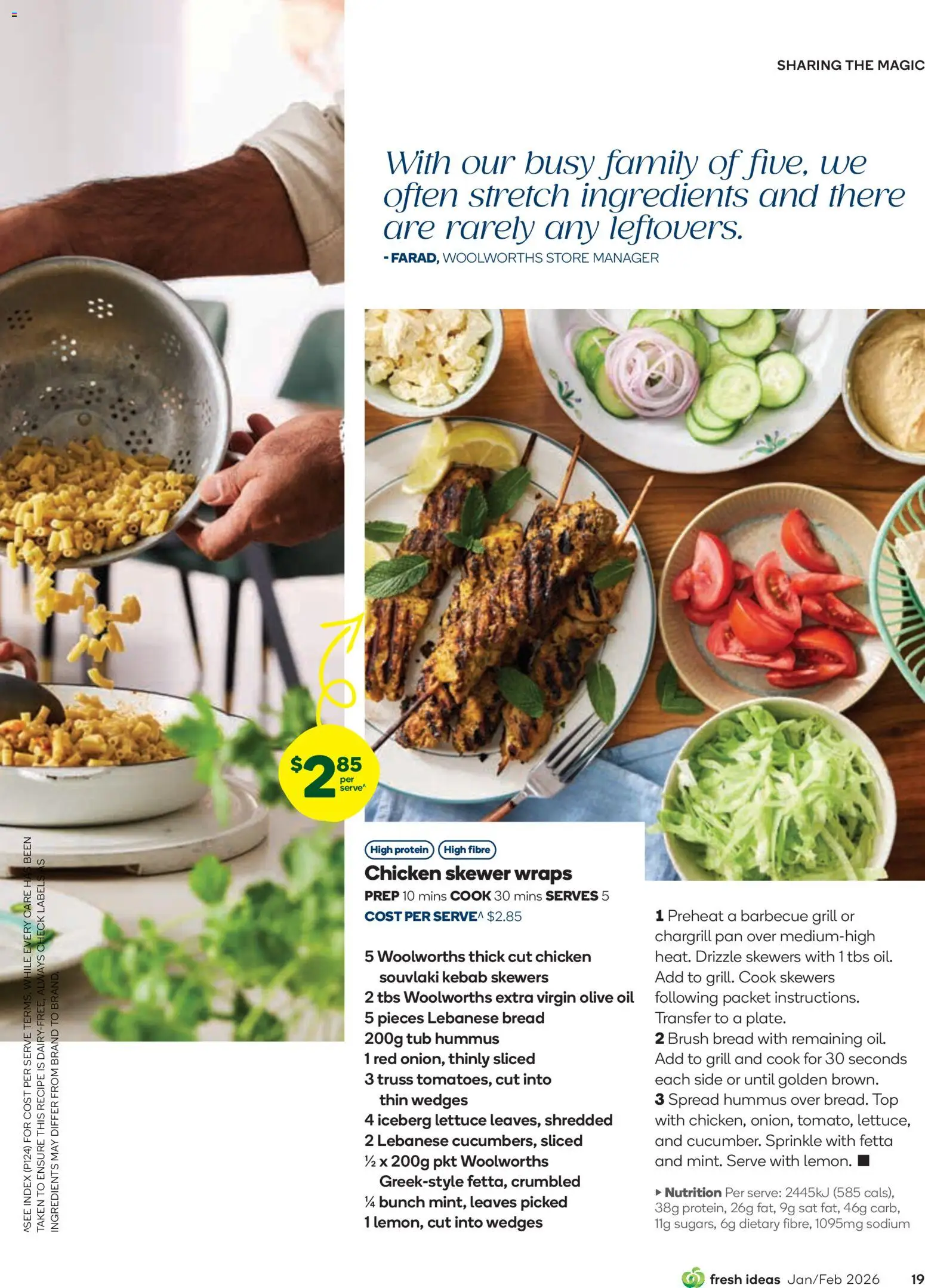 Woolworths Fresh Ideas Magazine - page 19- valid from 14/01/2026