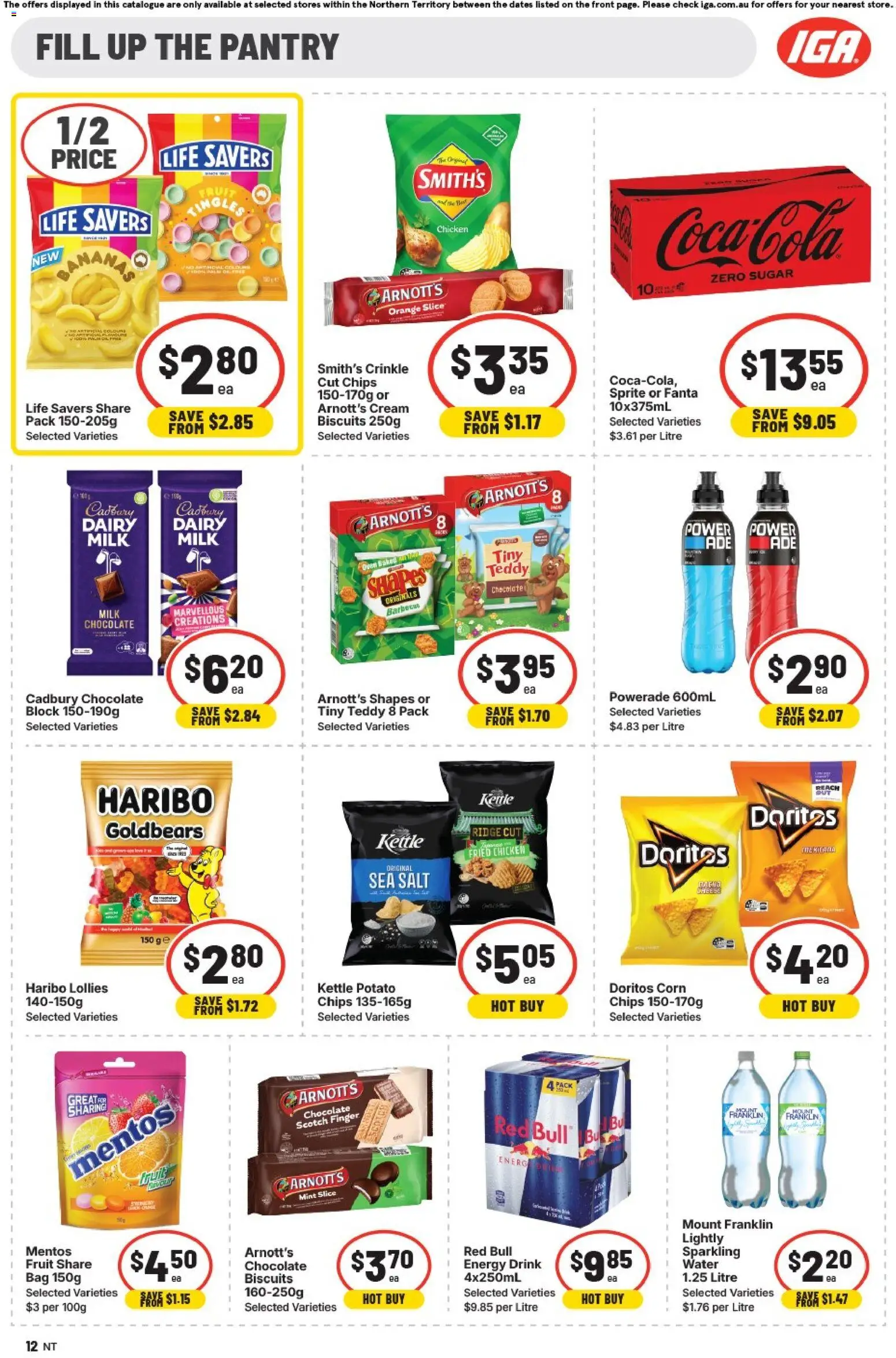 IGA Catalogue NT - page 8- valid from 14/01/2026