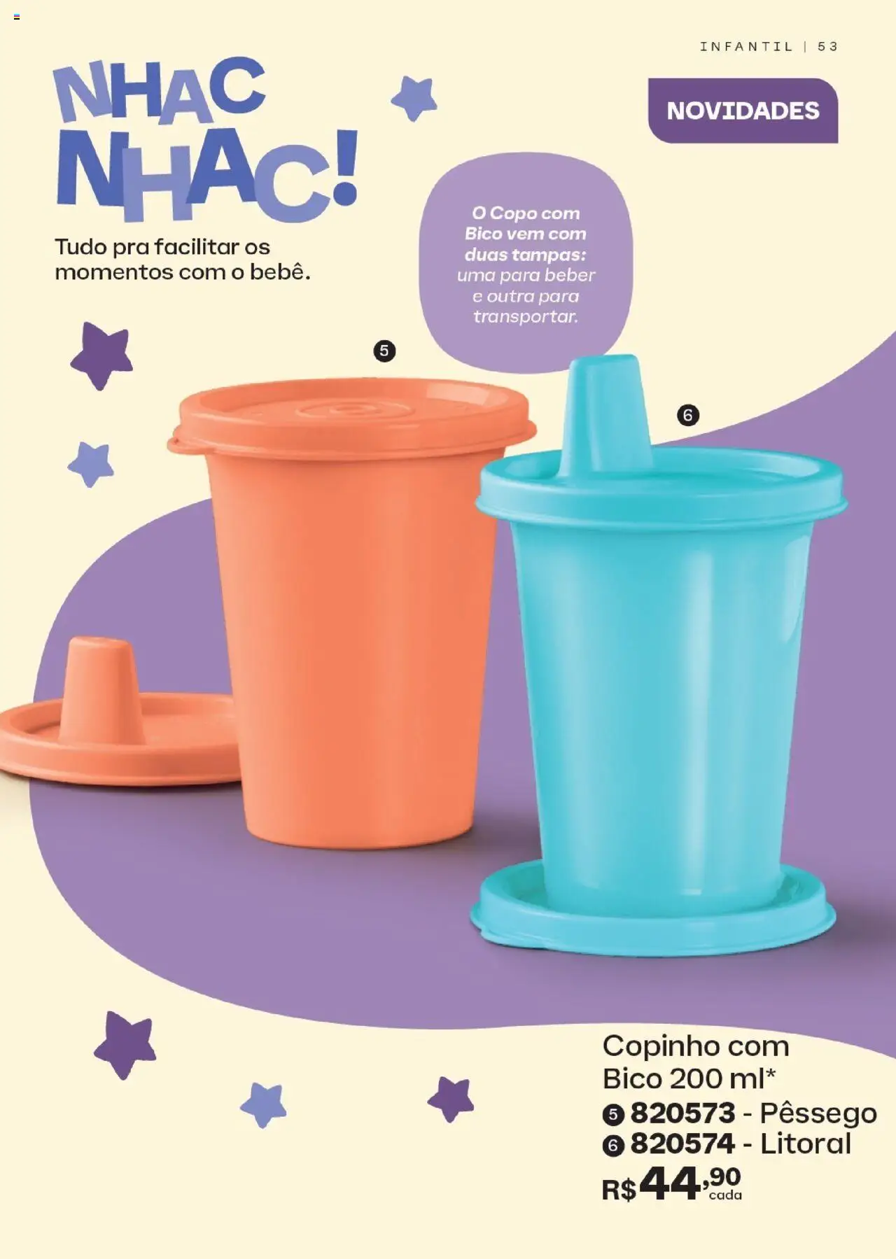 Tupperware - Catálogo Vitrine 08 - página 53- válido a partir de 01/08/2025

