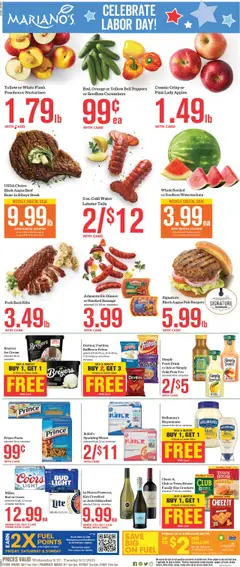 Preview Mariano's Weekly Ad valid from 08/27/2025