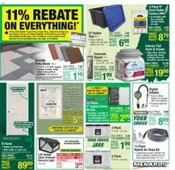 Preview Menards - Weekly Ad valid from 09/10/2025