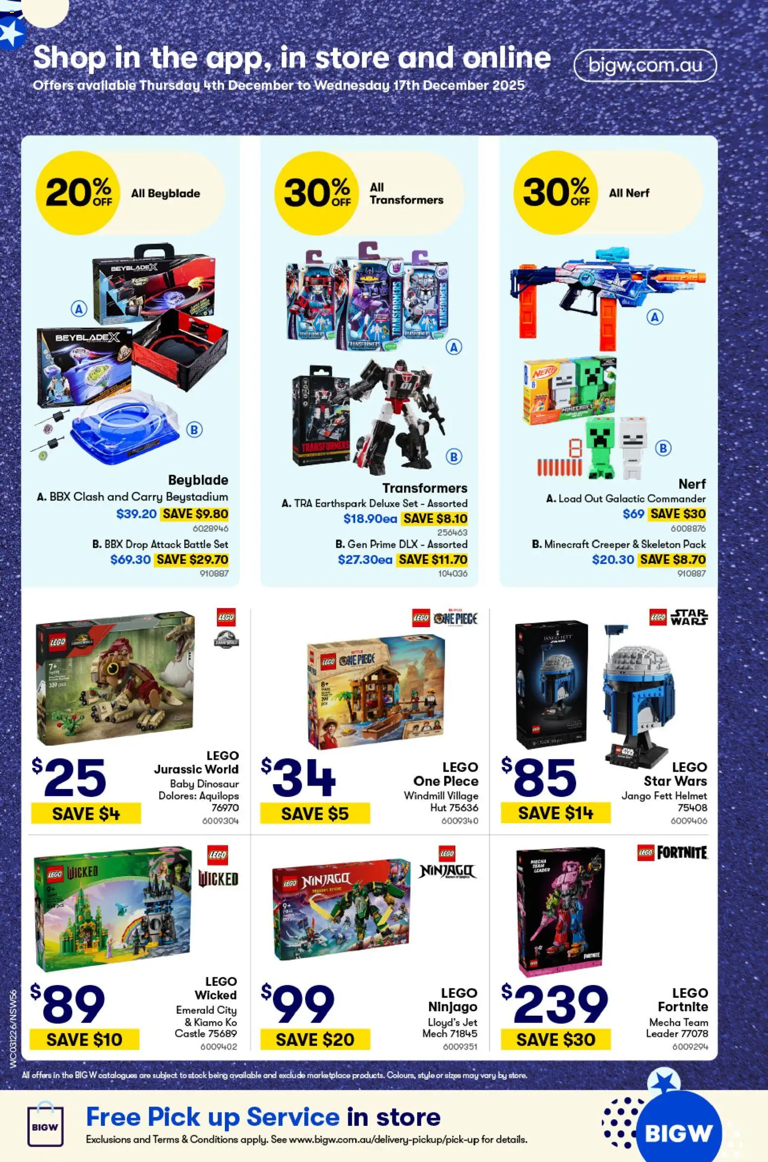 Weekly catalogue Woolworths 03/12 - page 56- valid from 03/12/2025
