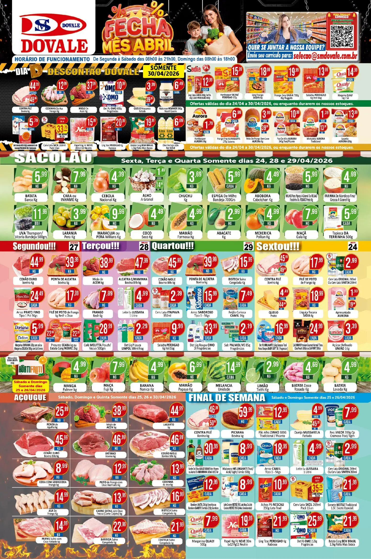 Dovale - Ofertas da semana - página 1- válido a partir de 24/04/2026
