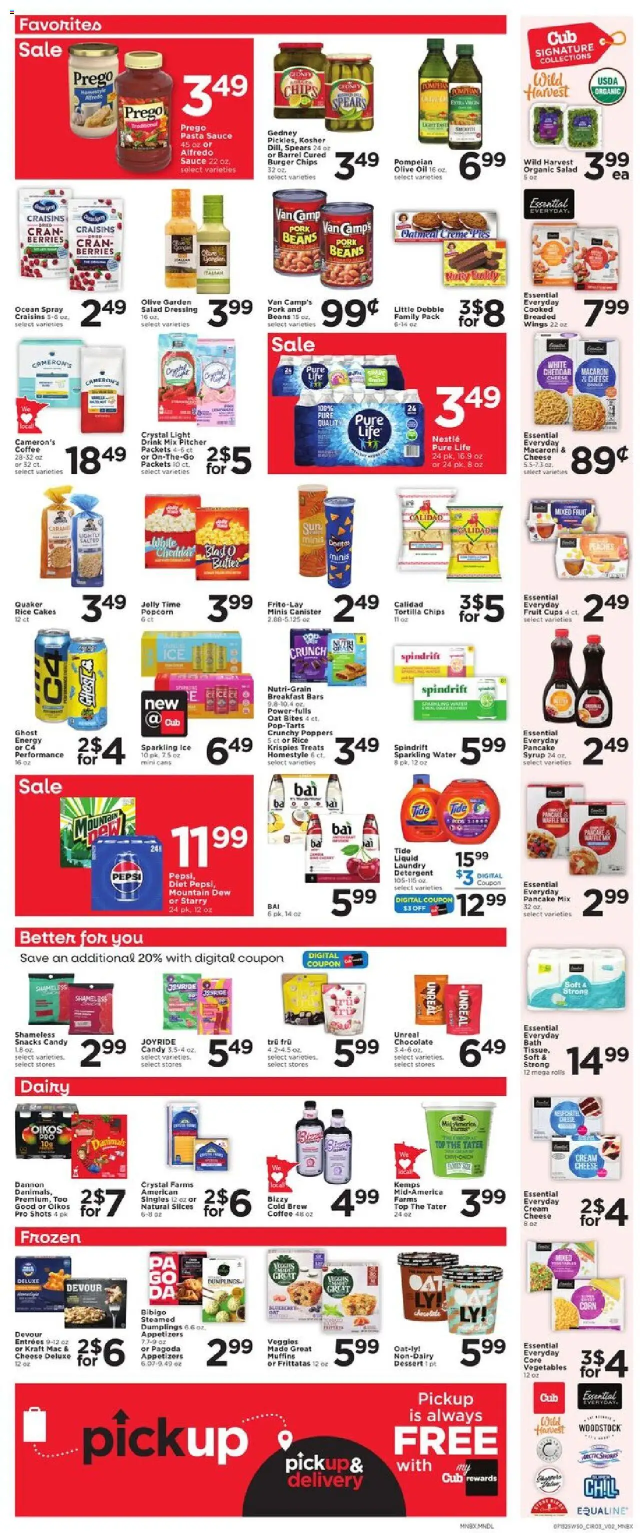 Cub Foods Weekly Ad - page 3- valid from 07/13/2025