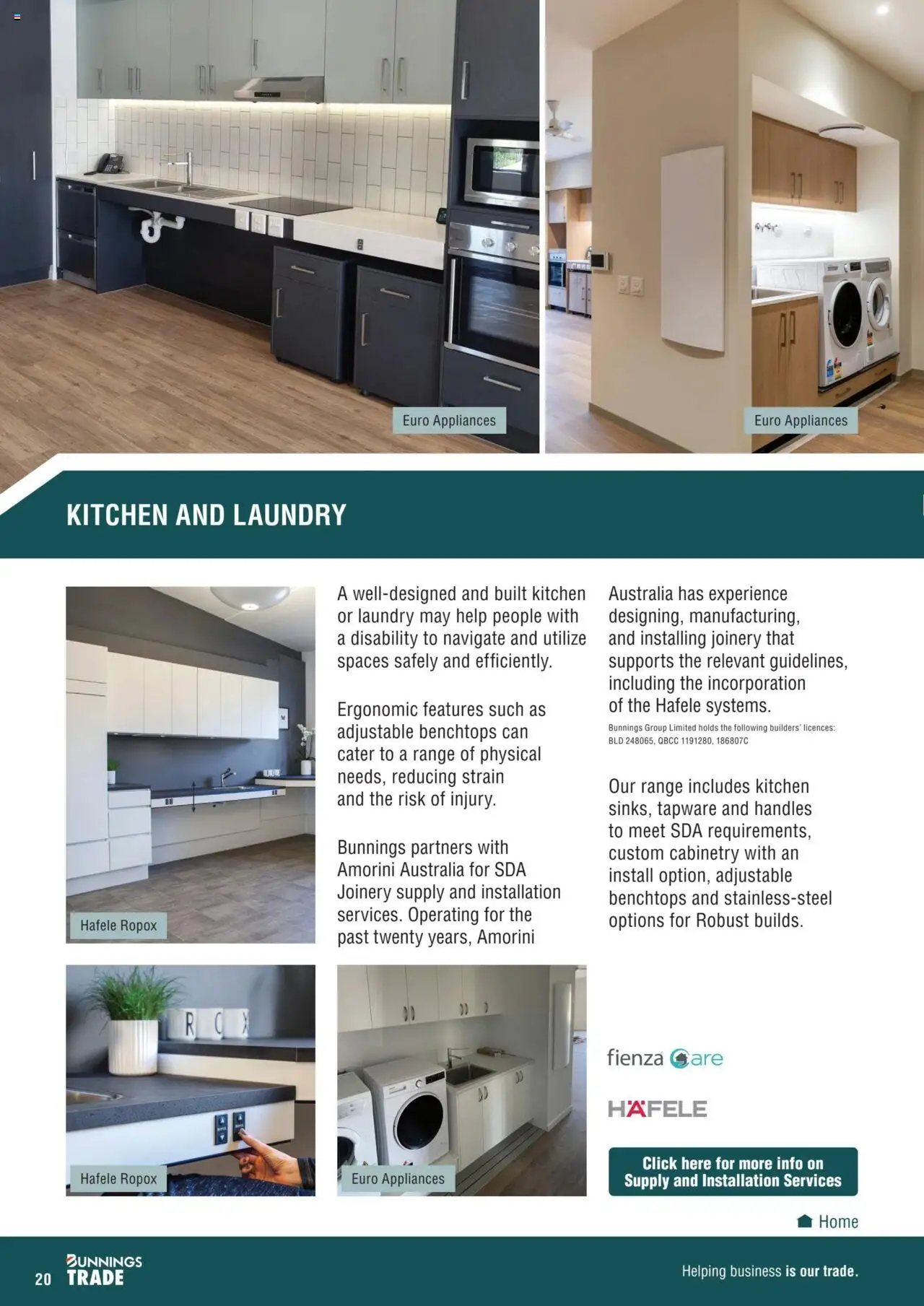 Bunnings Warehouse Assisted Living Brochure - page 20- valid from 28/10/2024