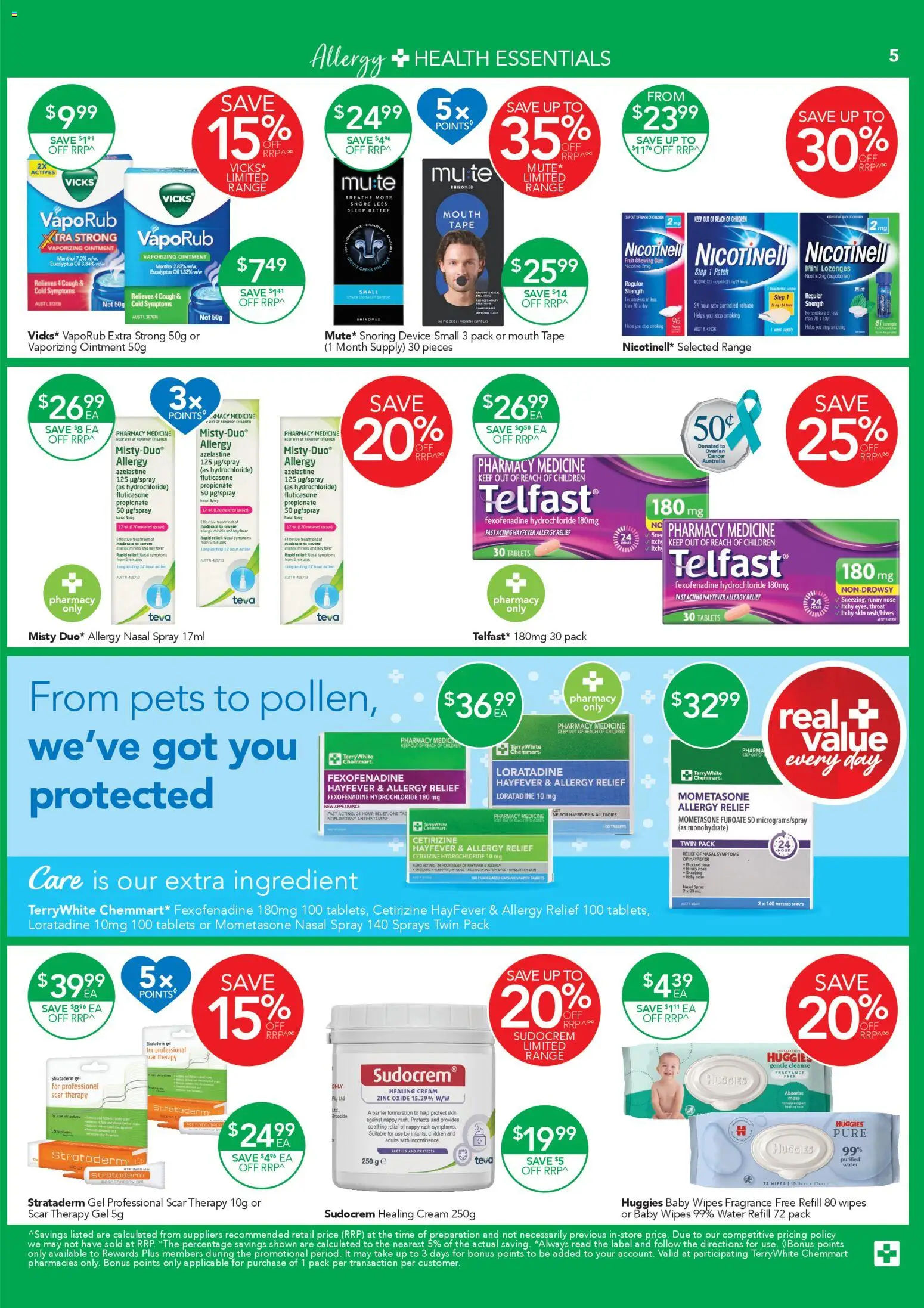 Terry White catalogue  - page 5- valid from 05/03/2026