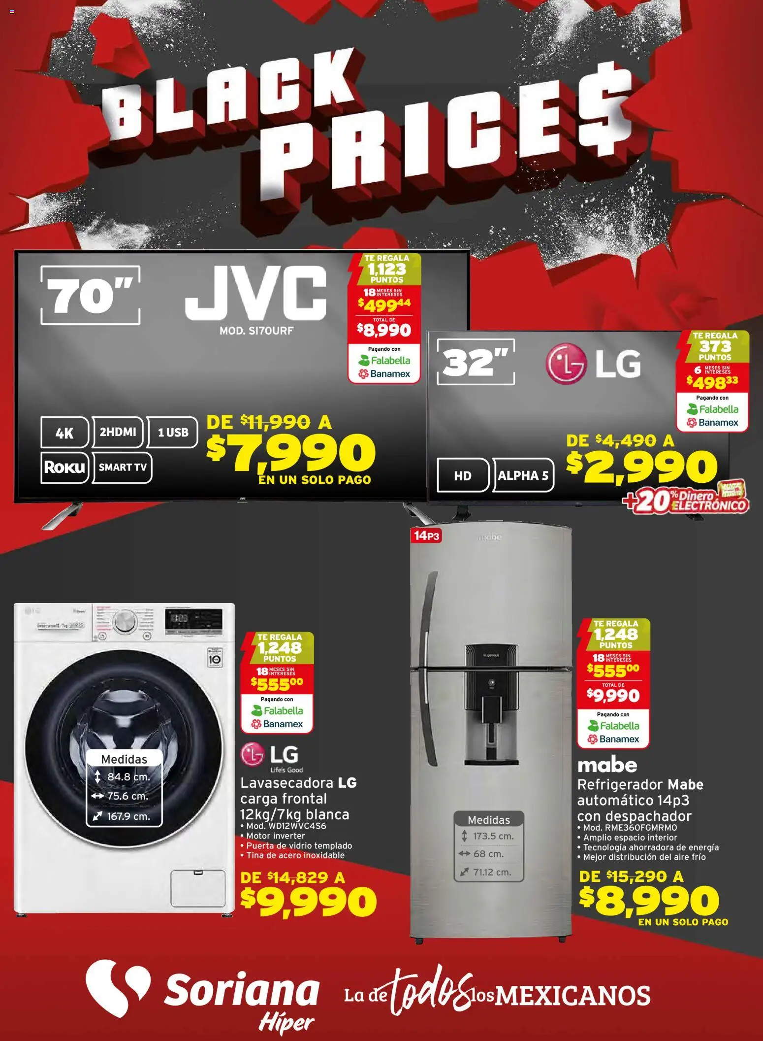 Soriana - Black Prices Híper Nacional - página 1- válido desde 21/11/2025