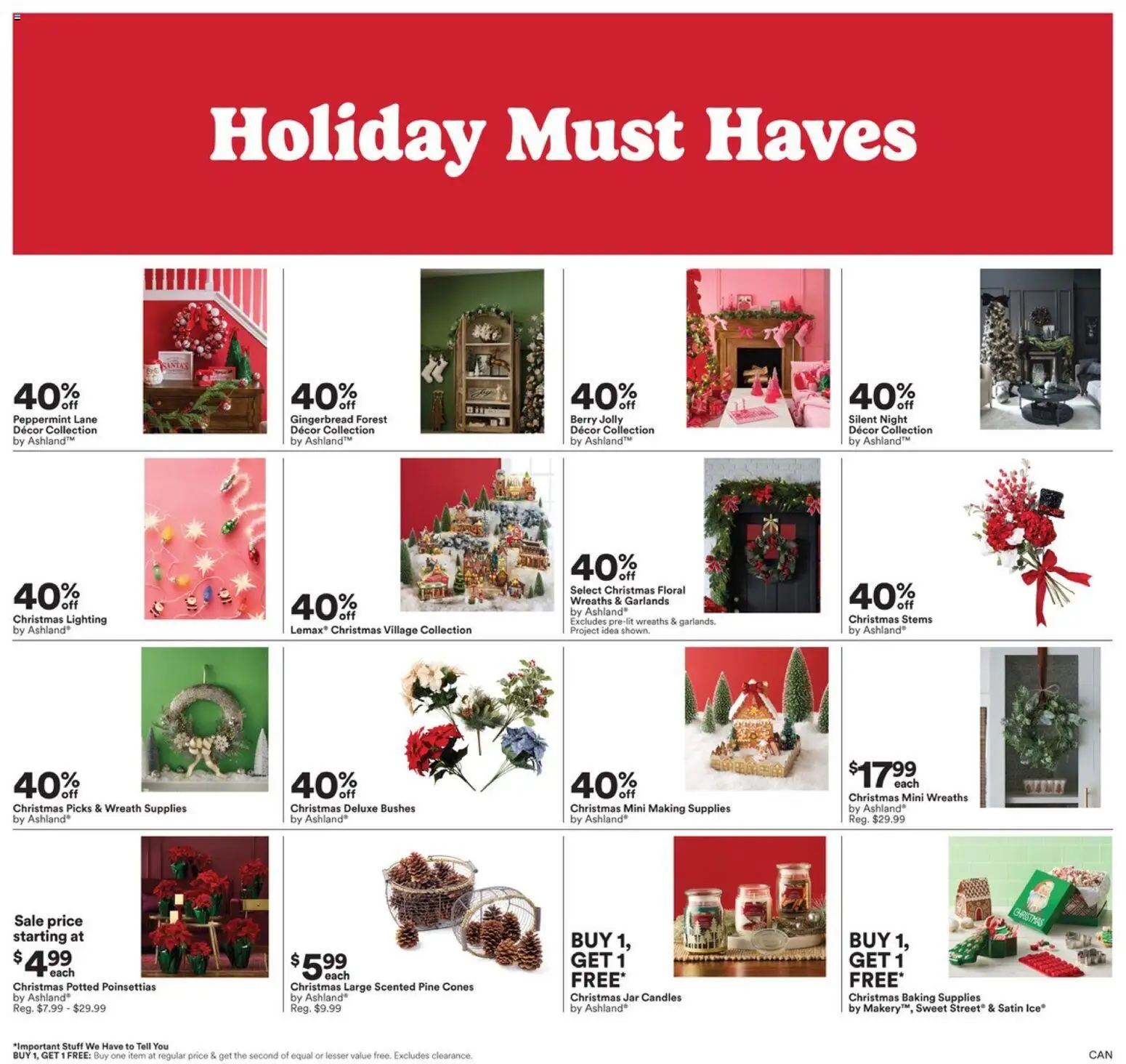 Michaels weekly flyer / circulaire - page 4- valid from Nov 14, 2025