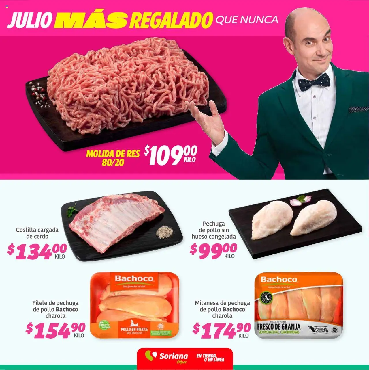 Soriana - Fin de Semana Híper: Ags, Nay, Jal, Qro, Col, Mich, Gto, Hgo, Tlax, Mor, Pue, Gro, Oax, Edo. de Mex, Valle de México, Za - página 4- válido desde 18/07/2025