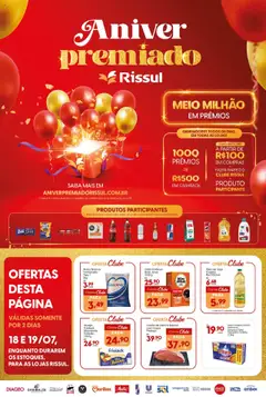 Pré-visualização Rissul - Ofertas da semana válida a partir de 18/07/2025