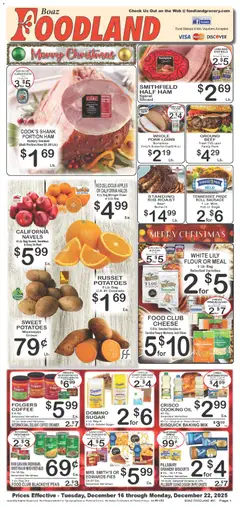 Preview Foodland Weekly Ad valid from 12/16/2025