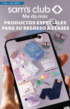 Sam's Club - Catálogo Productos Especiales válido desde 07/08/2025