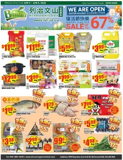 Preview Btrust Supermarket weekly flyer / circulaire valid from Apr 3, 2026