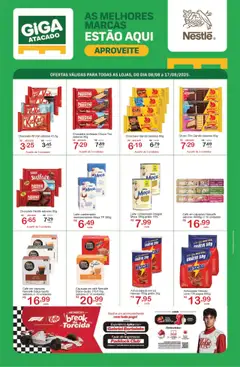 Pré-visualização GIGA Atacado - Ofertas Nestlé válida a partir de 08/08/2025