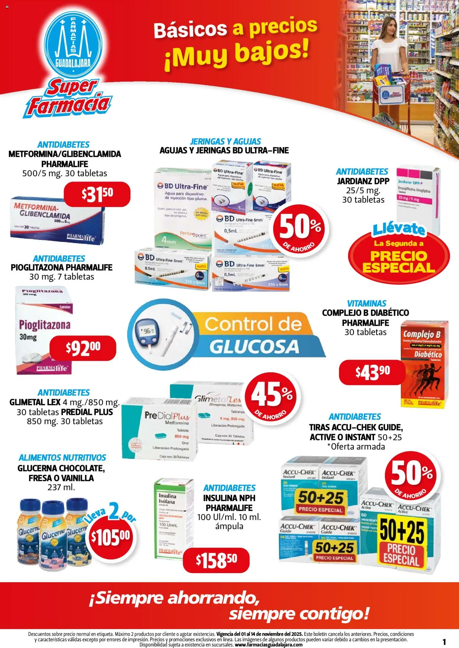 Farmacia Guadalajara catálogo - página 1- válido desde 01/11/2025