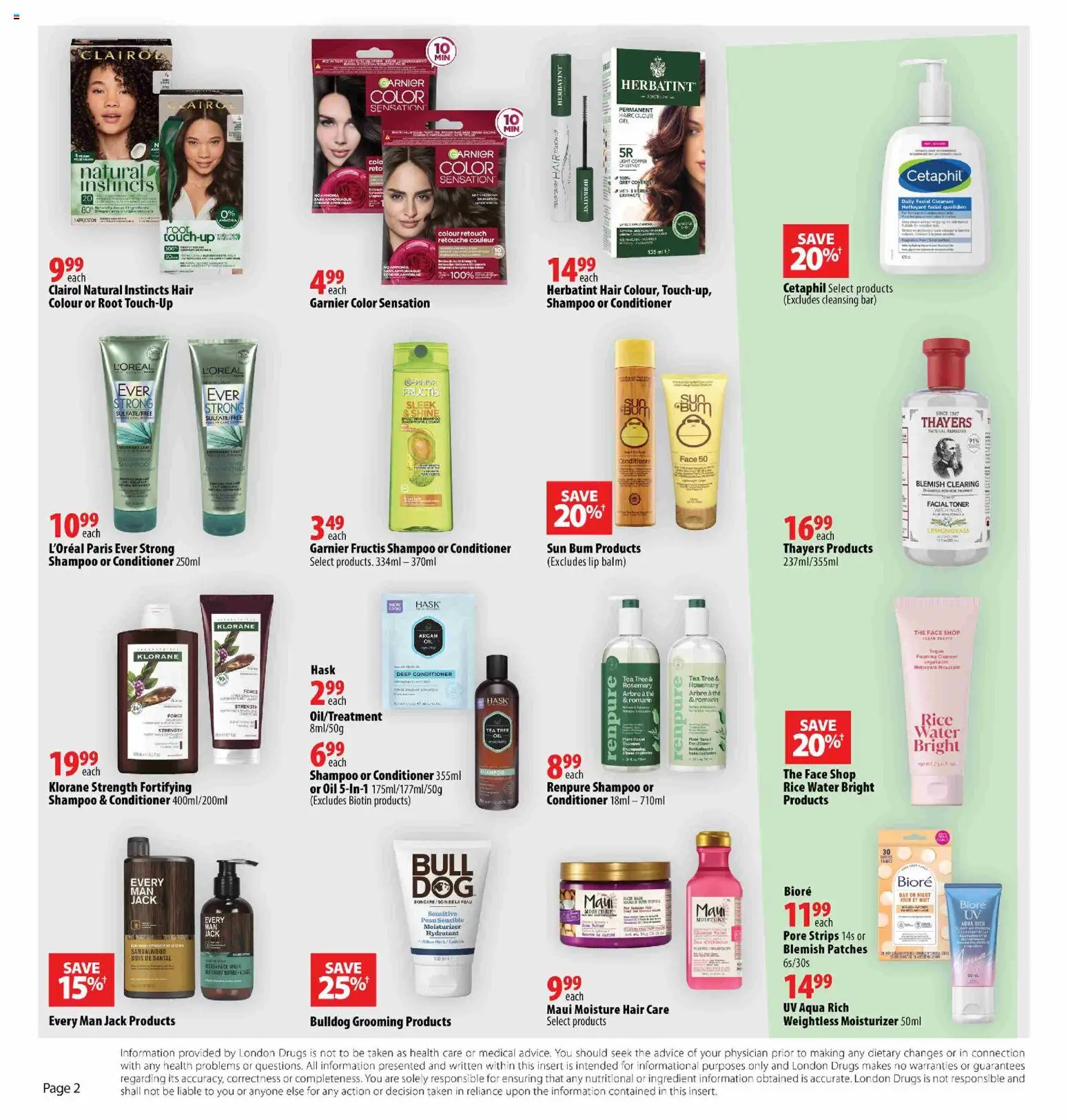 London Drugs - Veganuary Flyer - page 2- valid from Dec 31, 2025