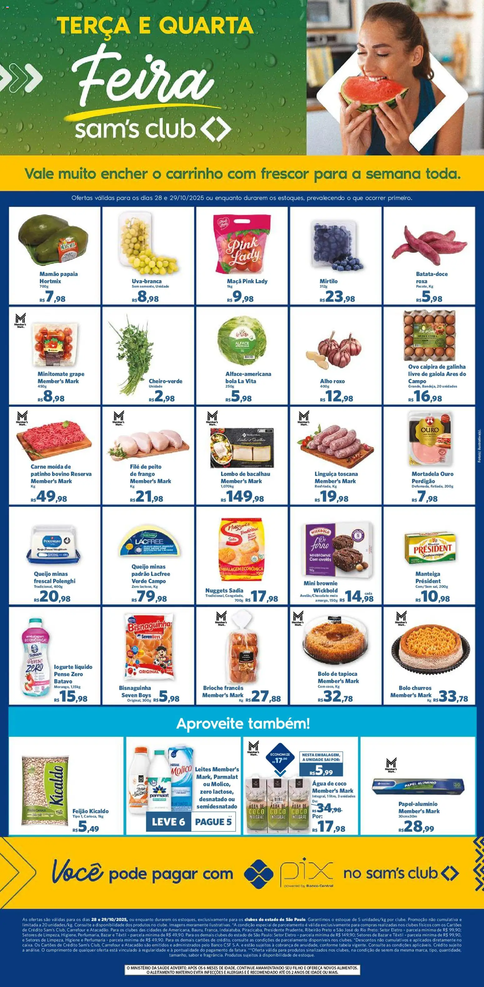 Sam's Club - Ofertas Feira - página 1- válido a partir de 28/10/2025
