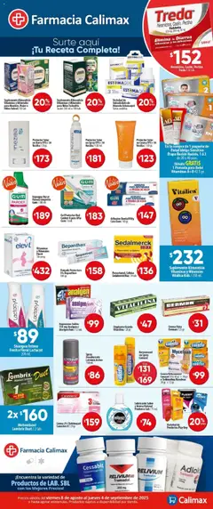 Calimax - Folleto Farmacia válido desde 08/08/2025