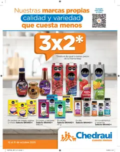 Chedraui - Folleto Nuestras marcas propias  válido desde 15/10/2025