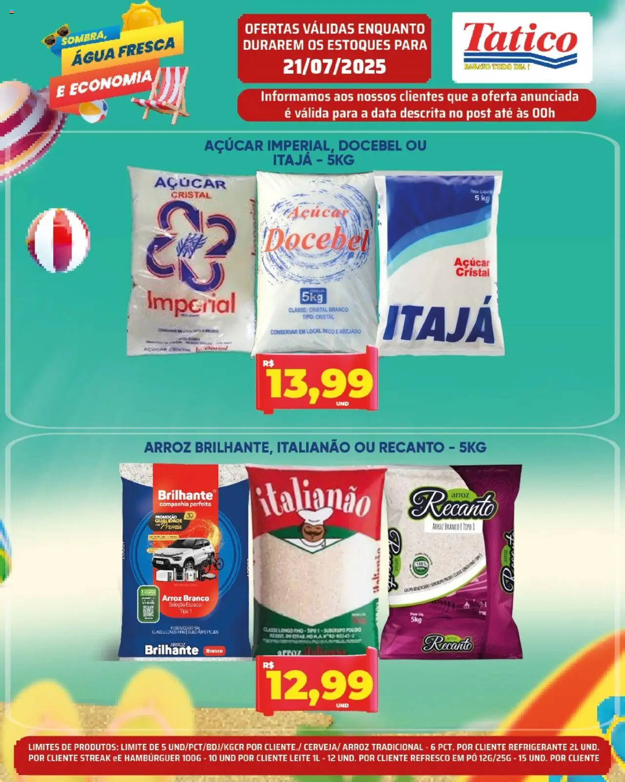 Tatico - Ofertas do Dia - página 1- válido a partir de 21/07/2025

