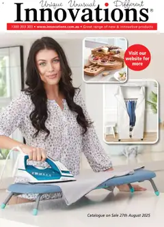 Innovations catalogue preview - valid from 27/08/2025