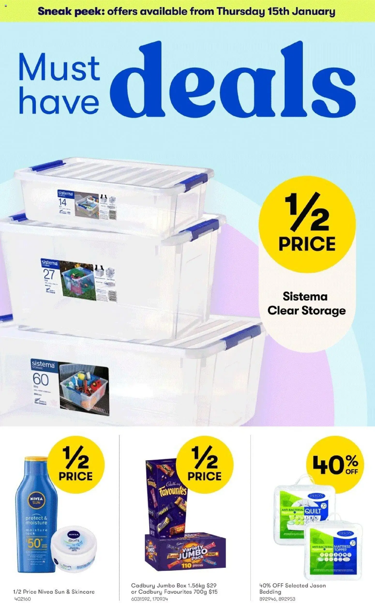 Catalogue Big W - page 1- valid from 15/01/2026