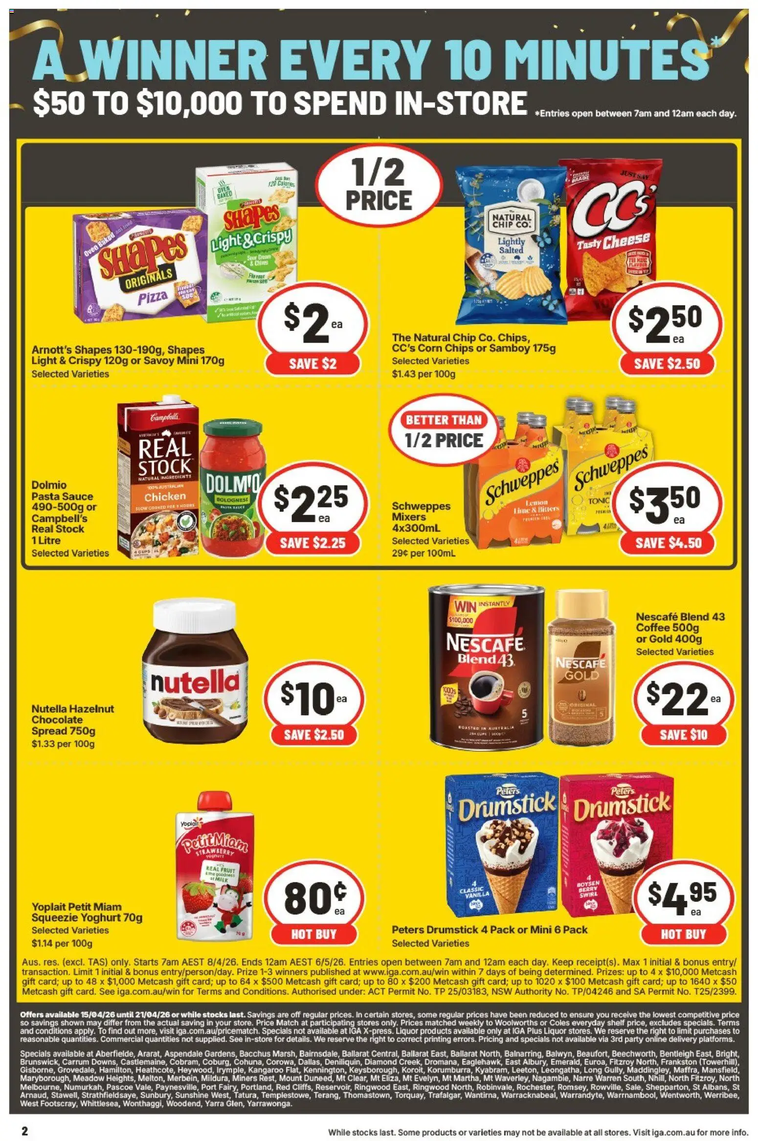 IGA catalogue  - page 6- valid from 15/04/2026