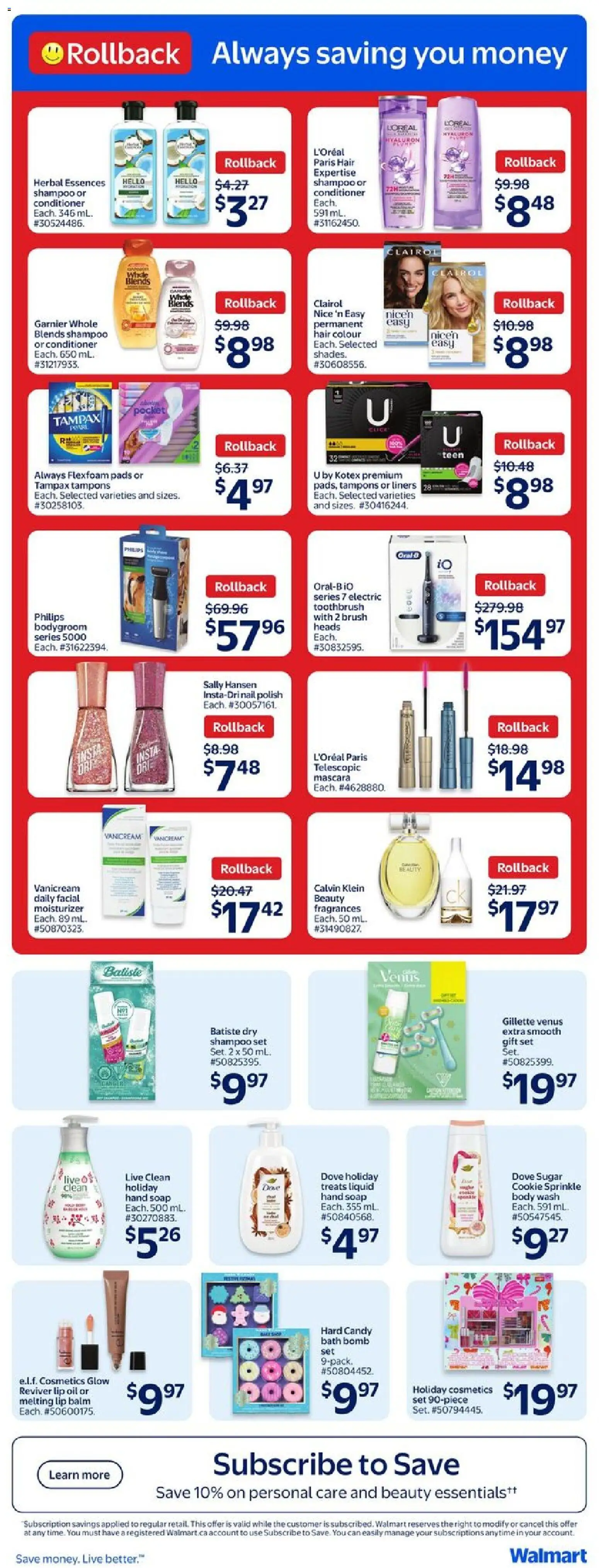 Walmart weekly flyer - page 14- valid from Nov 13, 2025
