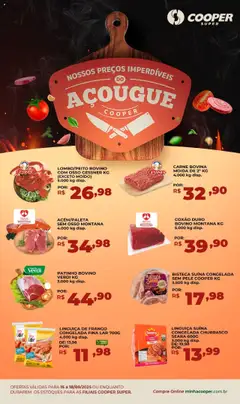 Pré-visualização Cooper - Ofertas do Açougue válida a partir de 15/09/2025